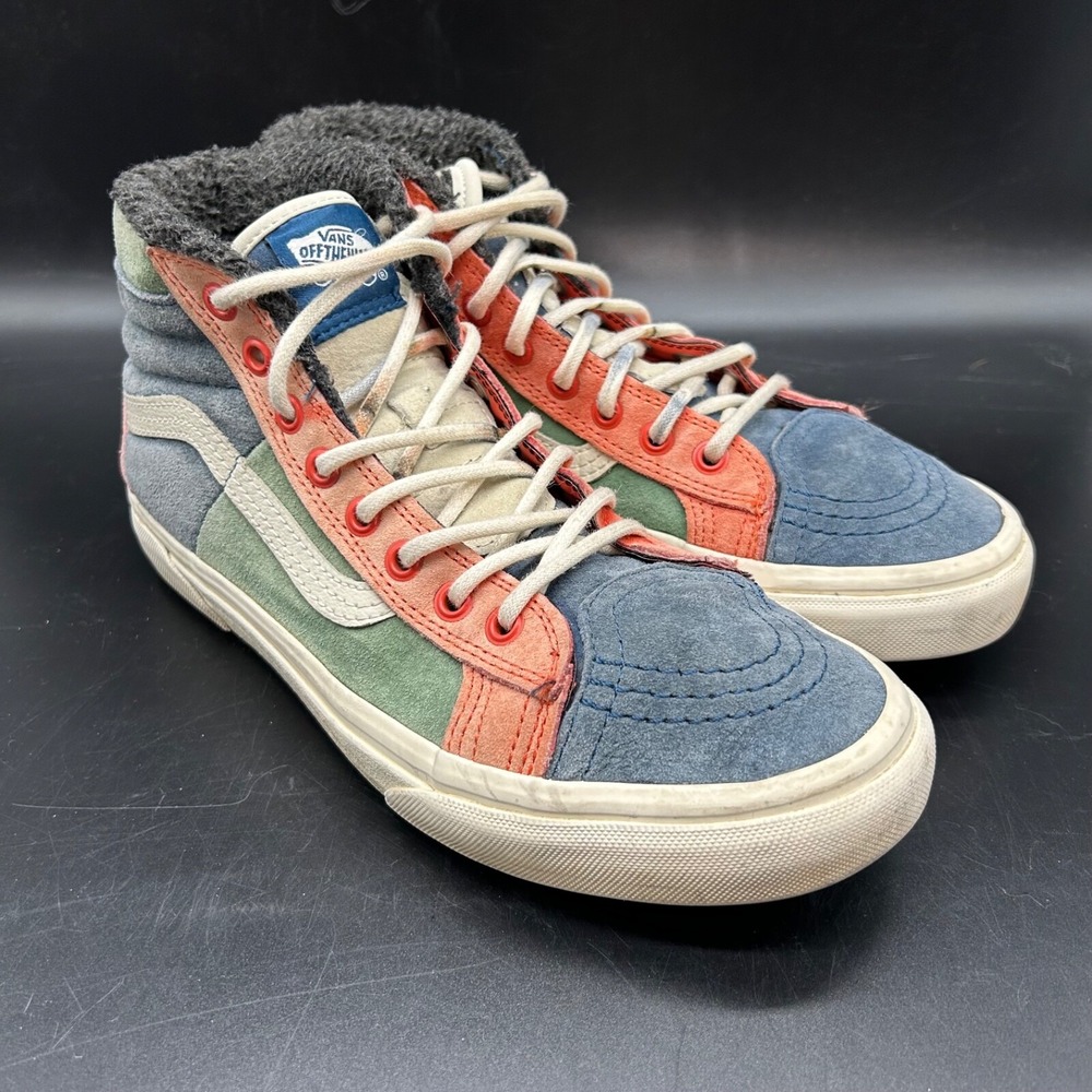 Vans Sk8 Hi Mix & Match Mens 7.5 Womens 9 Multicolor Athletic Skate Shoe Sneaker